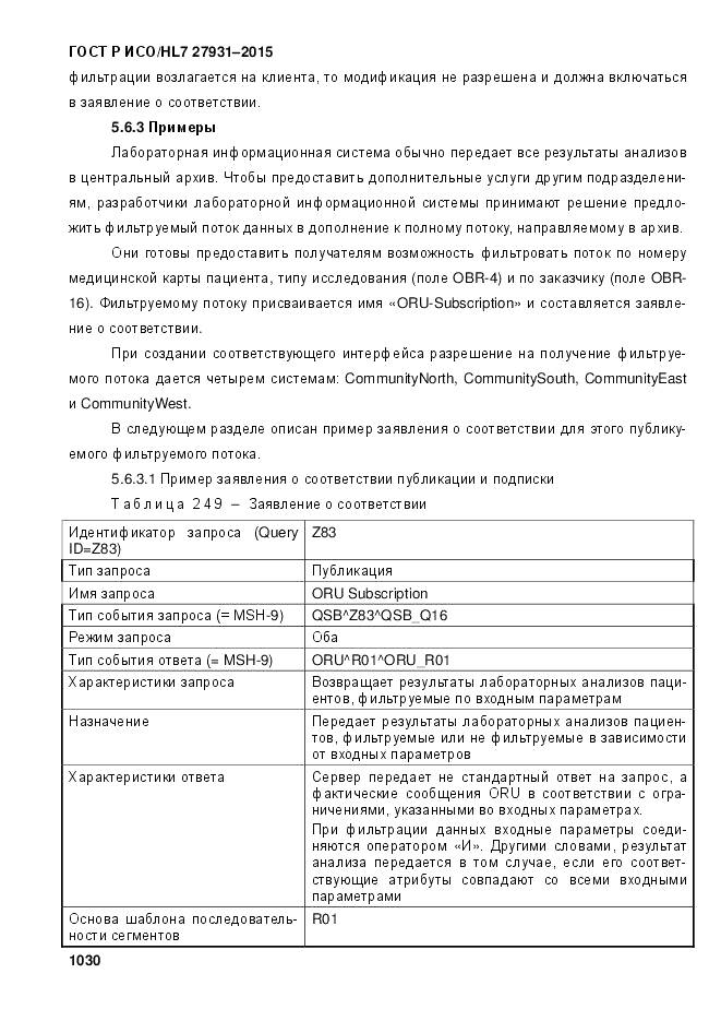 ГОСТ Р ИСО/HL 7 27931-2015, страница 1037